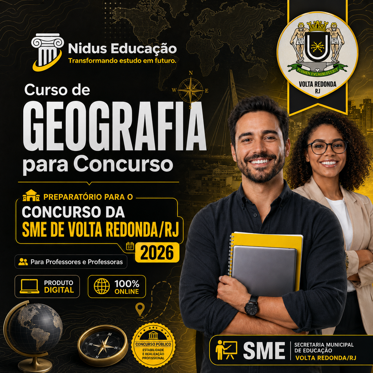 Geografia para o Concurso da SME VR